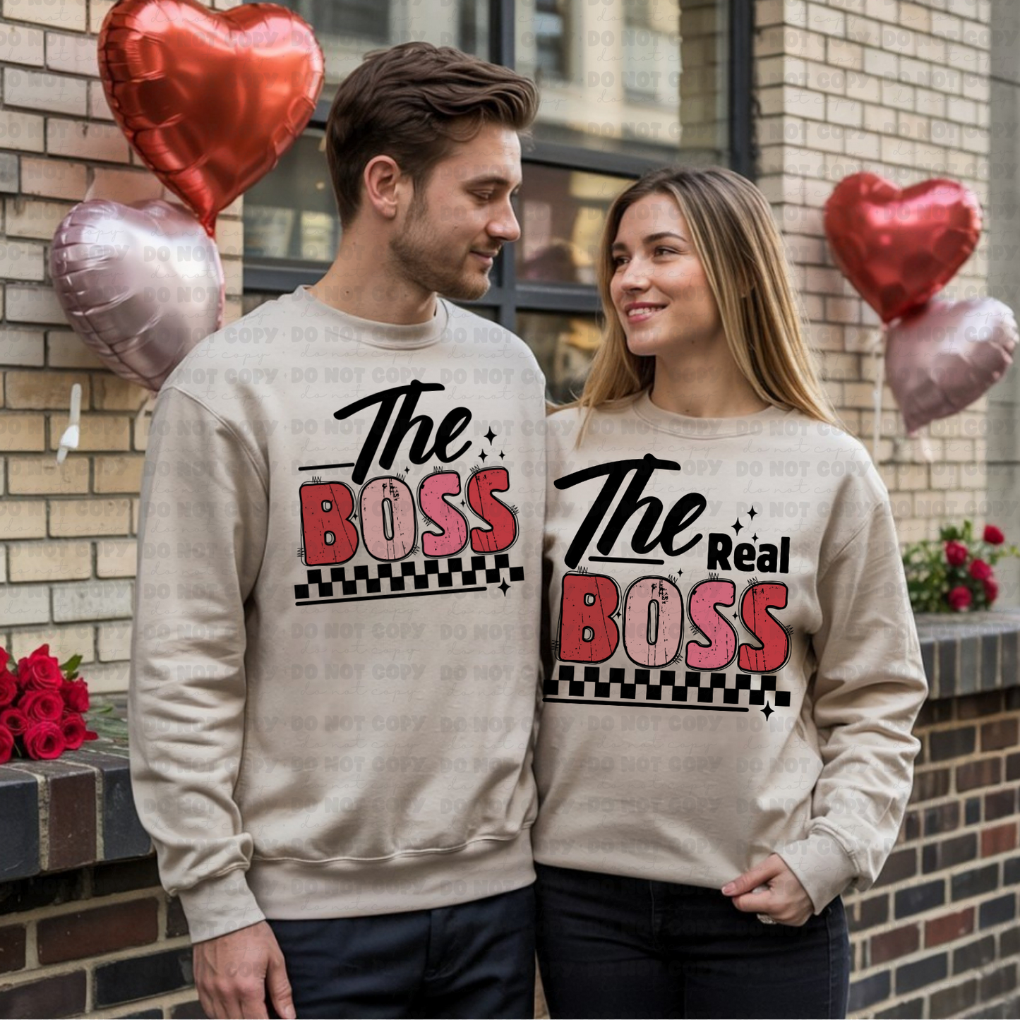 The real boss sweatshirt