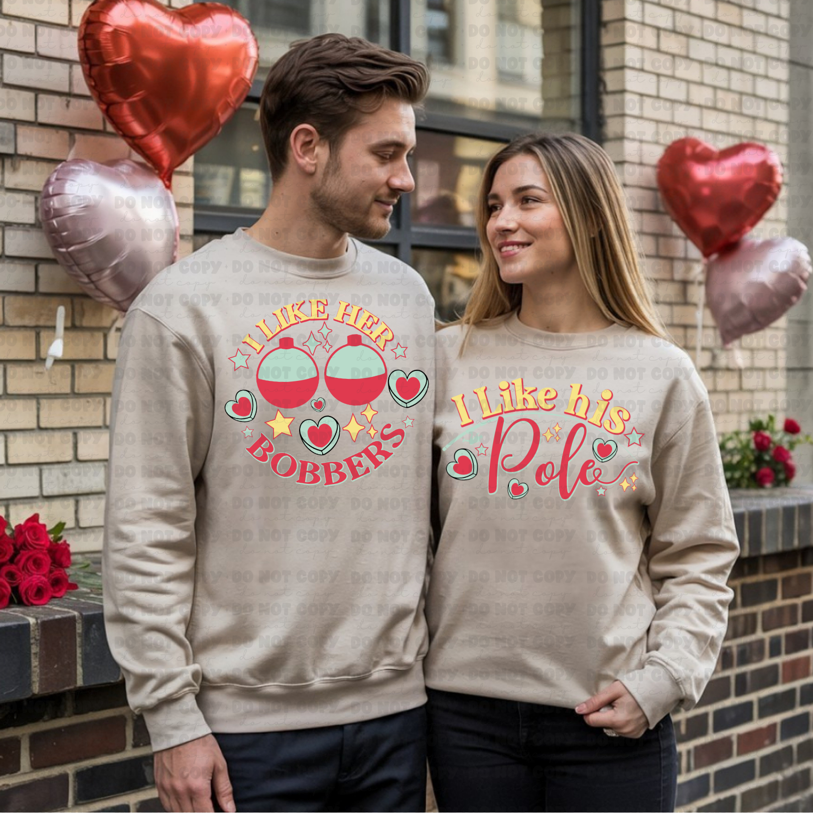 I like her bobbers sweatshirt