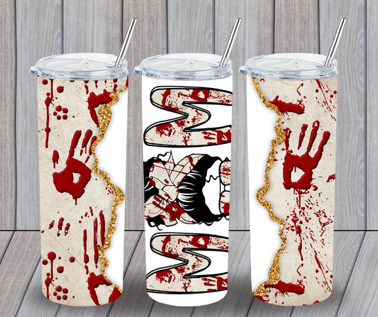 Mom crime tumbler
