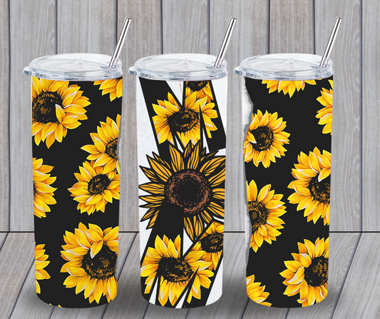 Sunflower mom tumbler