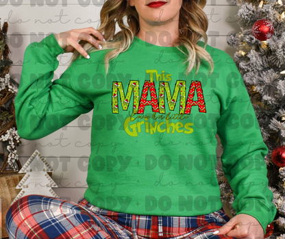 This mama loves her little grinches long sleeve shirt
