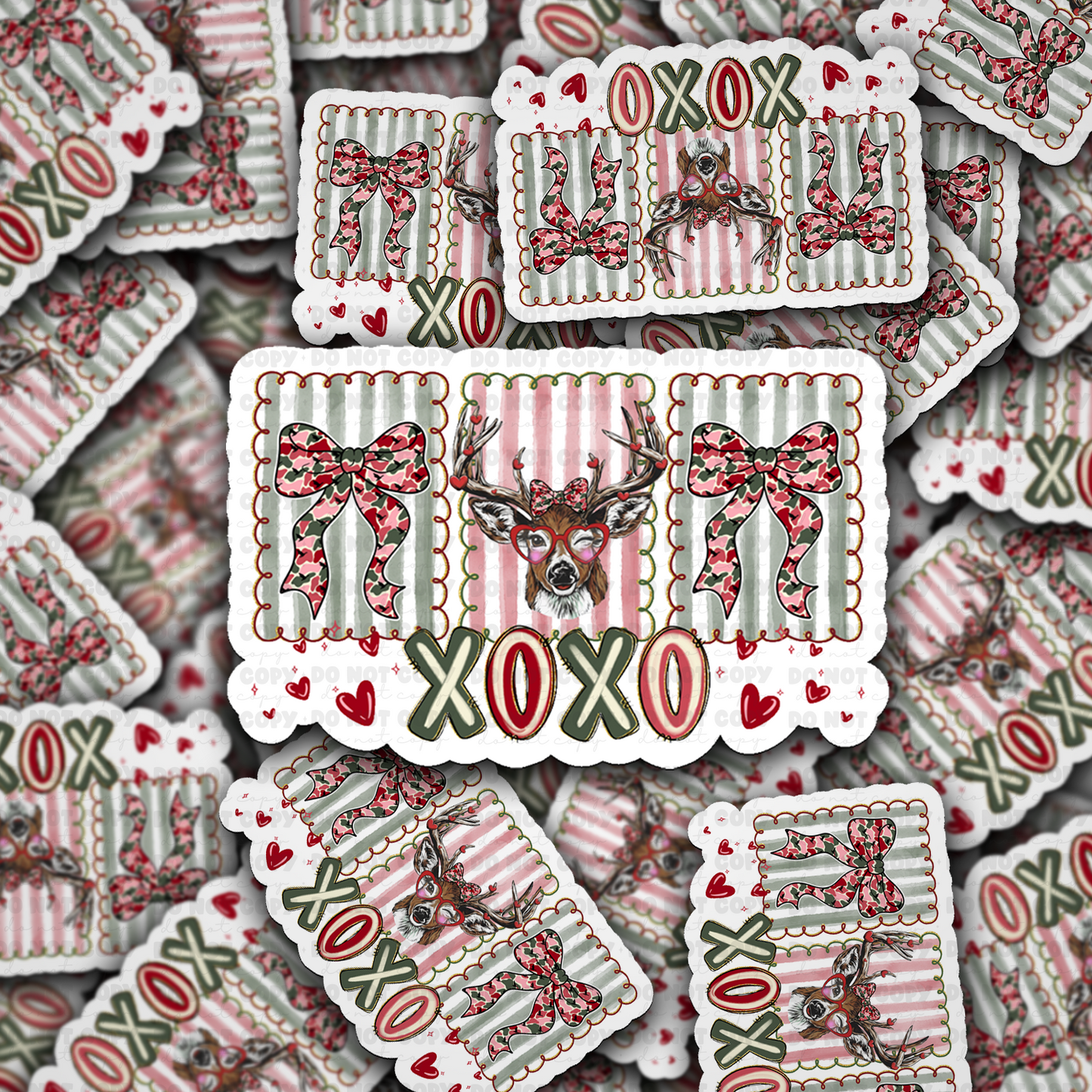 XOXO first sticker