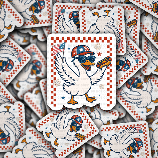 American duck sticker