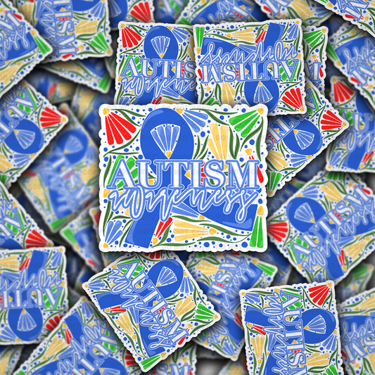 autism awareness sticker