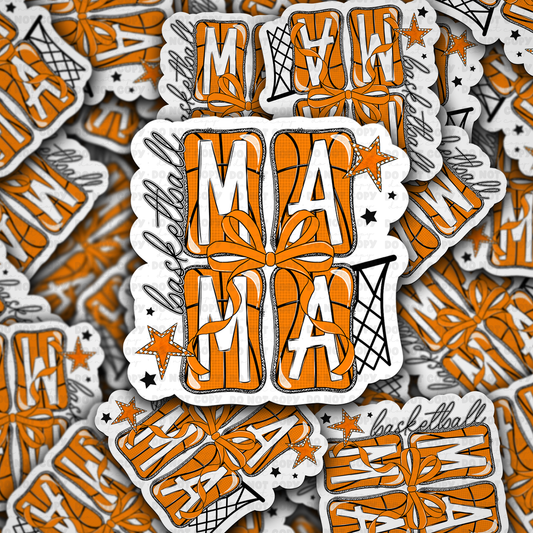 basketball mama sticker