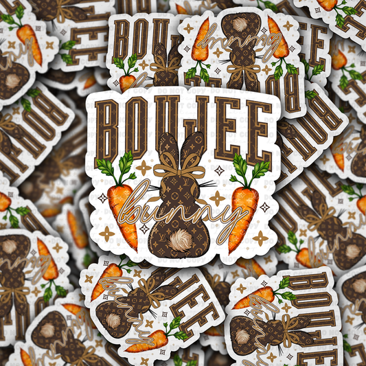 Boujee bunny sticker