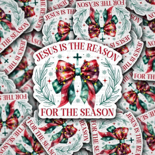 Jesus is the reason for the season sticker