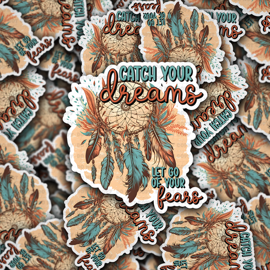 catch your dreams sticker