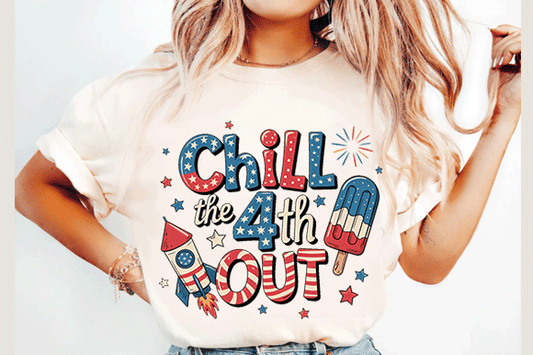 Chill the fourth out shirt