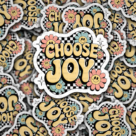 choose joy sticker