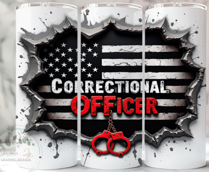 Correctional officer tumbler