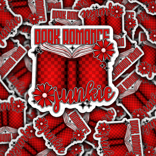 Dark romance sticker