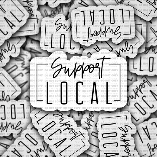 Support Local sticker