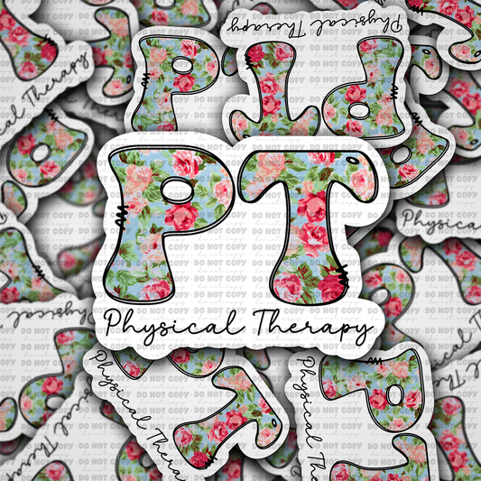 Physical therapy sticker