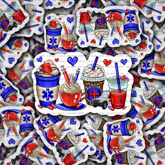 EMT CUPS sticker