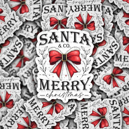 Santa & co sticker
