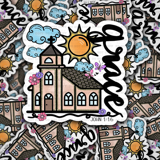 Grace sticker