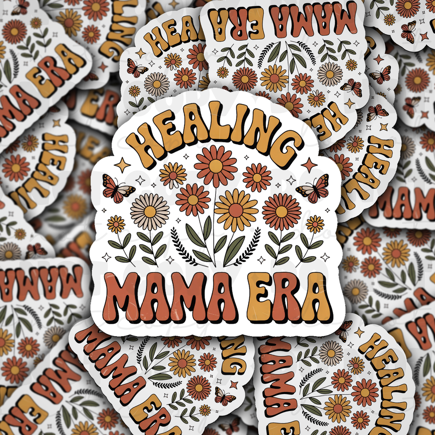 Healing mama era sticker