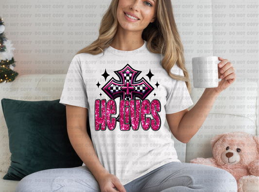 He lives shirt
