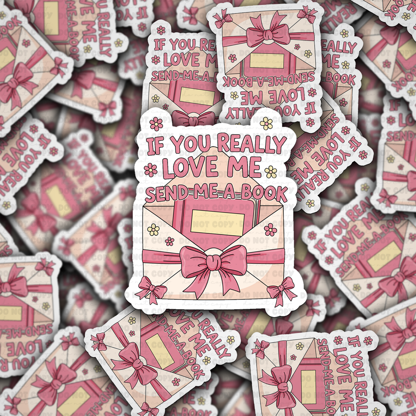 if you really love me sticker
