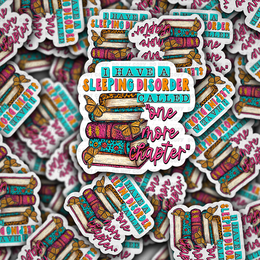 I have a sleeping disorder sticker