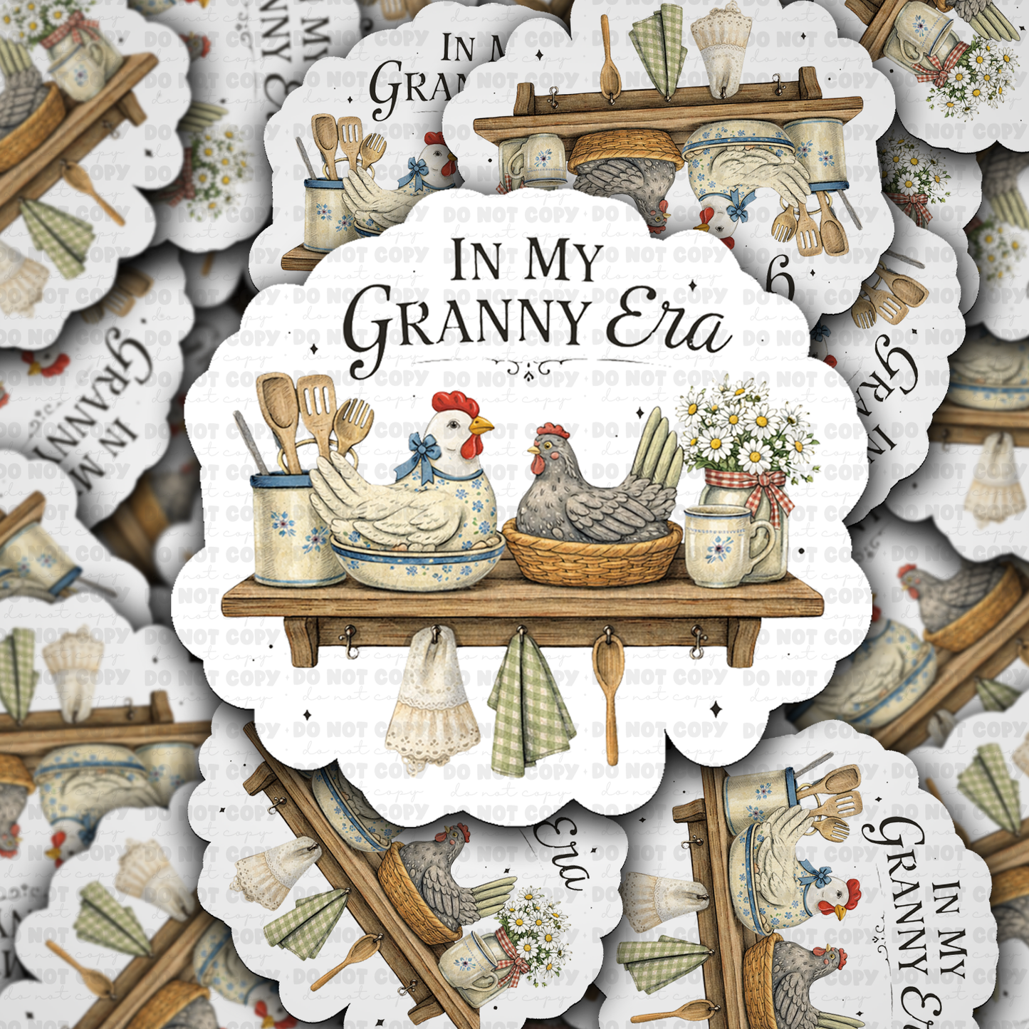 In my granny era sticker