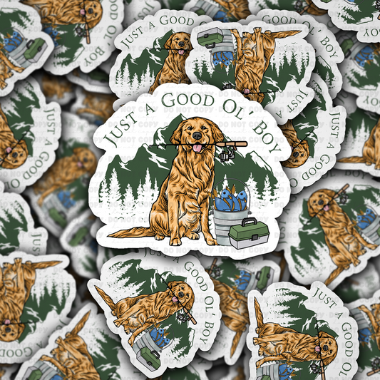 Just a good ole boy sticker