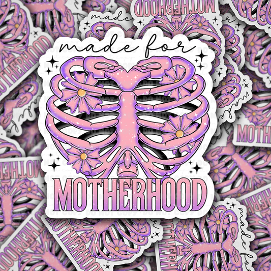 Made for motherhood sticker
