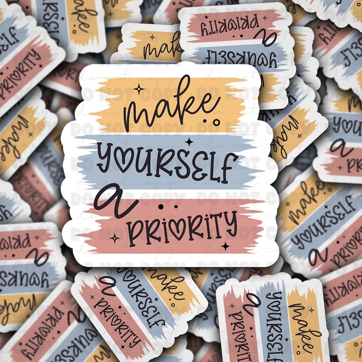 Make yourself a priority sticker