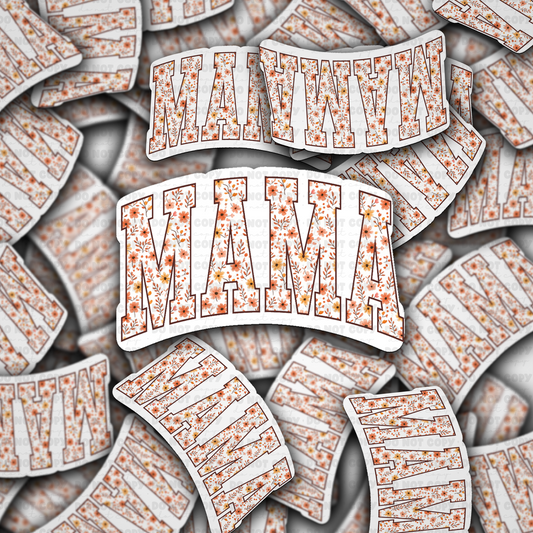 Mama fall sticker