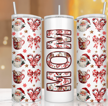 Mom Christmas tumbler