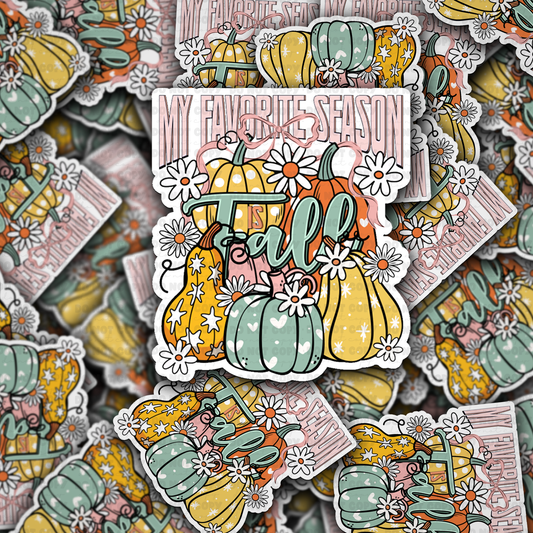 my favorite season sticker