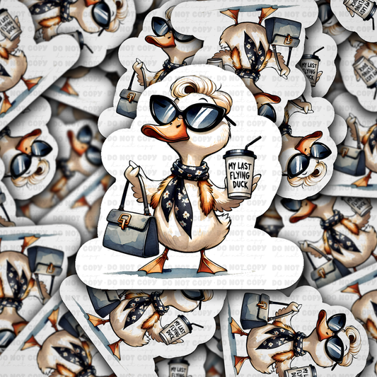 my last flying duck sticker