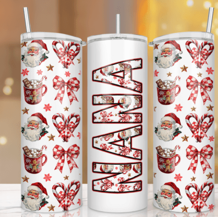 Nana Christmas tumbler