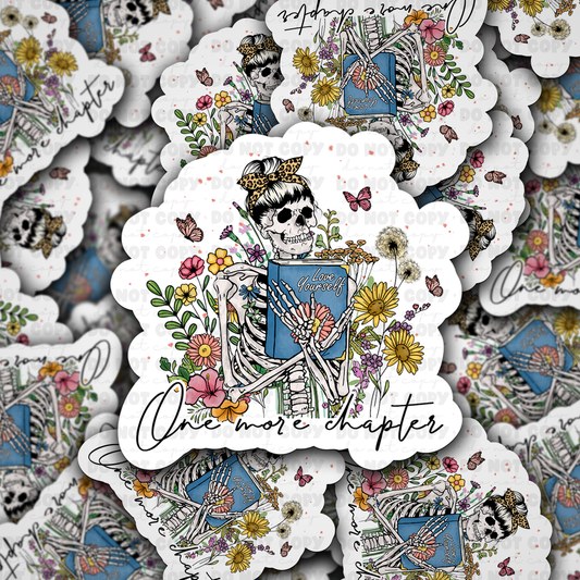 One more chapter sticker
