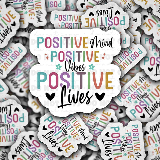 Positive mind  sticker