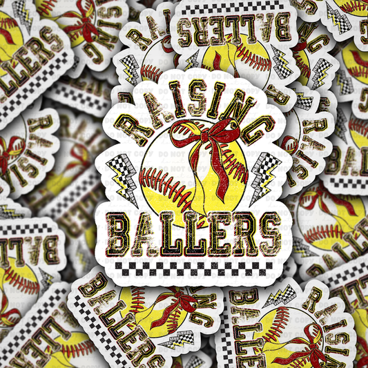 Raising ballers sticker