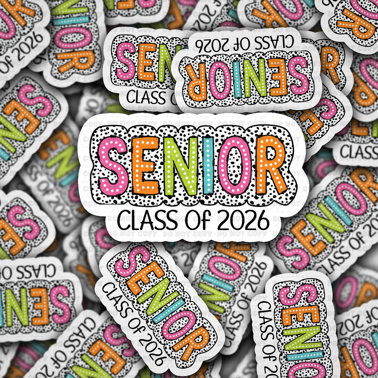 Senior class of 2026 sticker