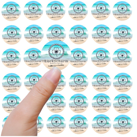 Your custom store three inch sticker