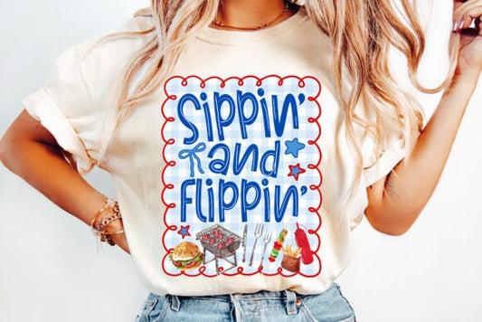 Sippin and Flippin shirt
