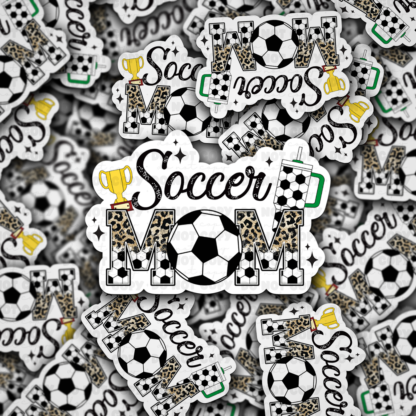 Soccer mom sticker