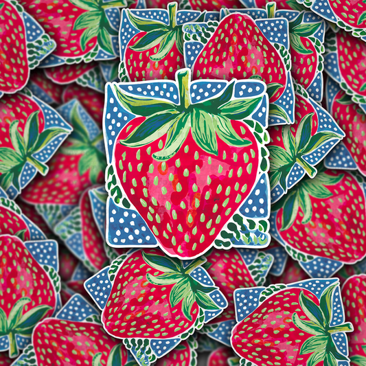 Strawberry  sticker