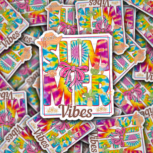 Summer vibes sticker