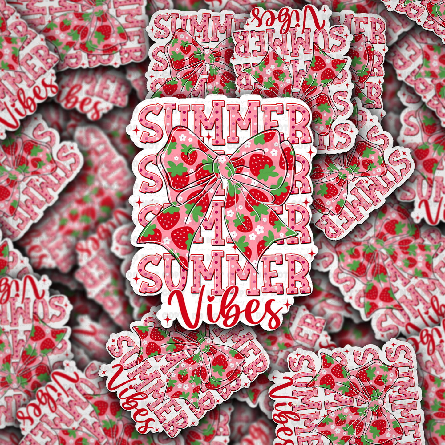 Summer vibes sticker
