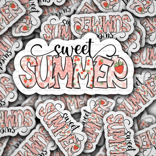 Sweet summer sticker