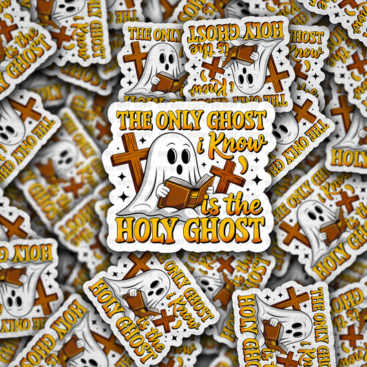 The only ghost i know is the holy ghost sticker