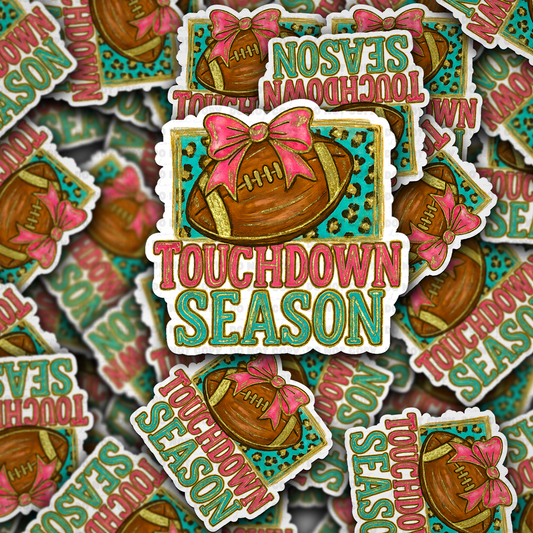 Touchdown season  sticker