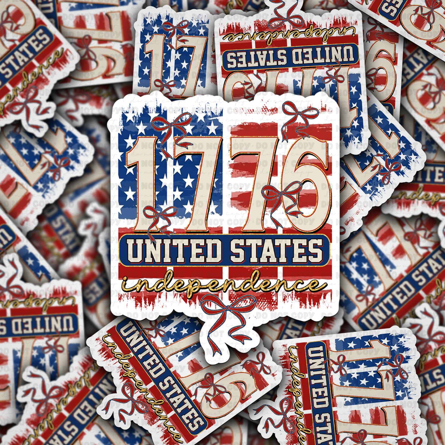 1776 America sticker