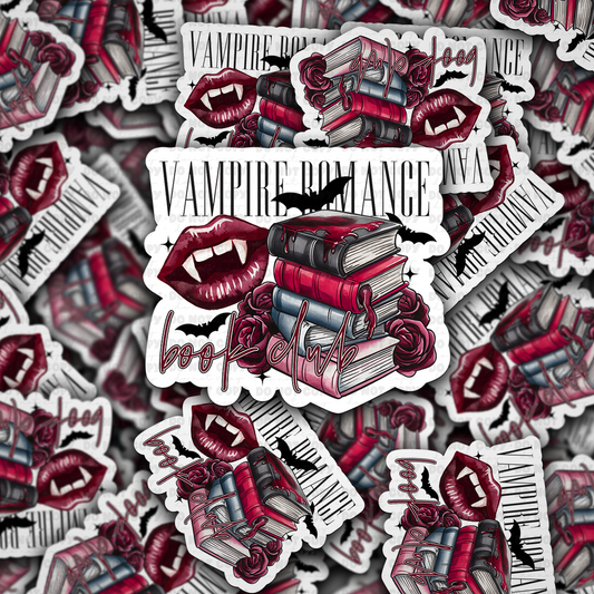 Vampire romance sticker