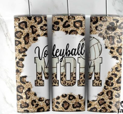 Volleyball tumbler